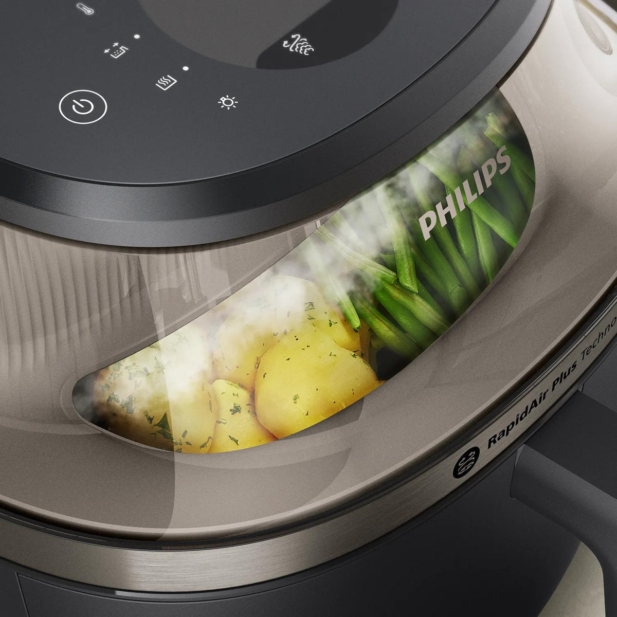 Philips Airfryer NA543/00 7.2L 2000W Black Gold