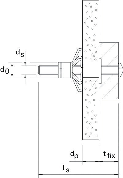 Fischer Metal Cavity Fixing HM 5x52 S 50 pcs.