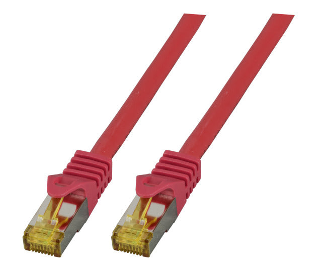 EFB RJ45 Patch Cable S/FTP Cat.6A LSZH Cat.7 RoHS 20.00 m Red