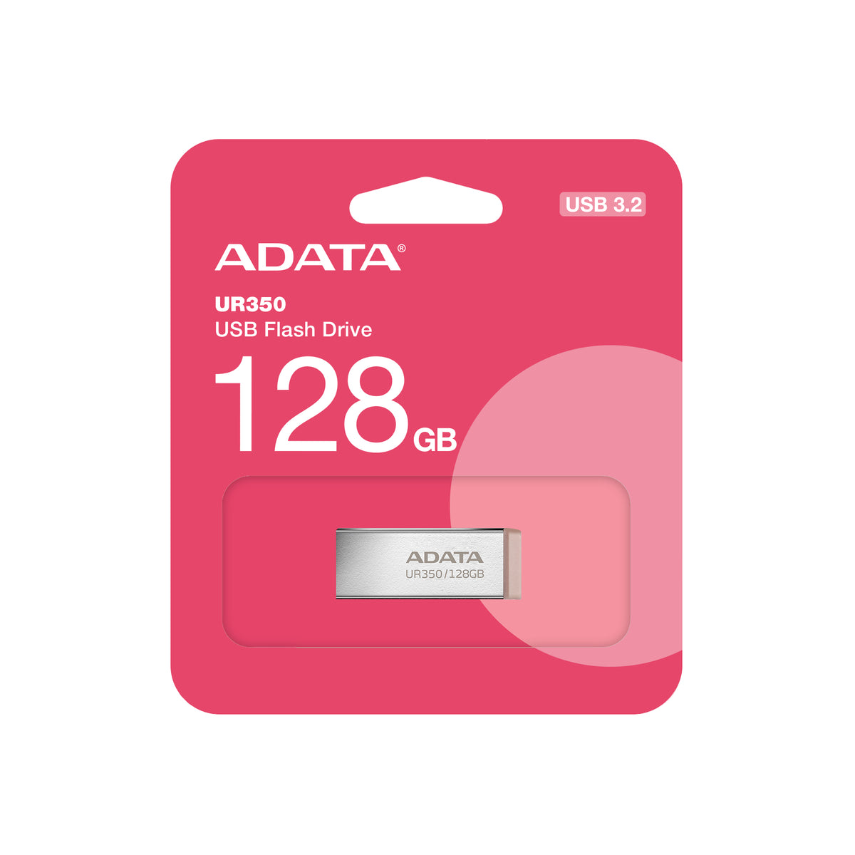 ADATA UR350 USB Flash Drive 128 GB USB Type-A 3.2 Gen 1 (3.1 Gen 1) Brown