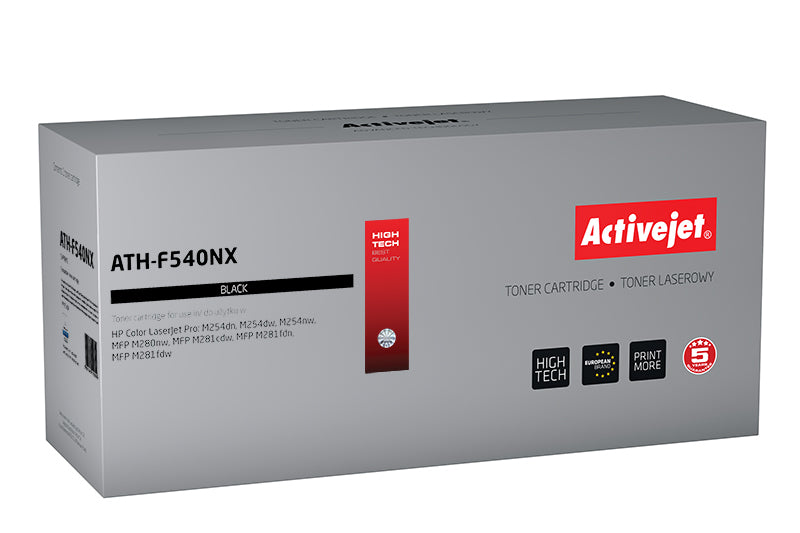 Activejet ATH-F540NX toner (replacement for HP 203X HP203X CF540X CRG 054H CRG054H; Supreme; 3200 pages; black)