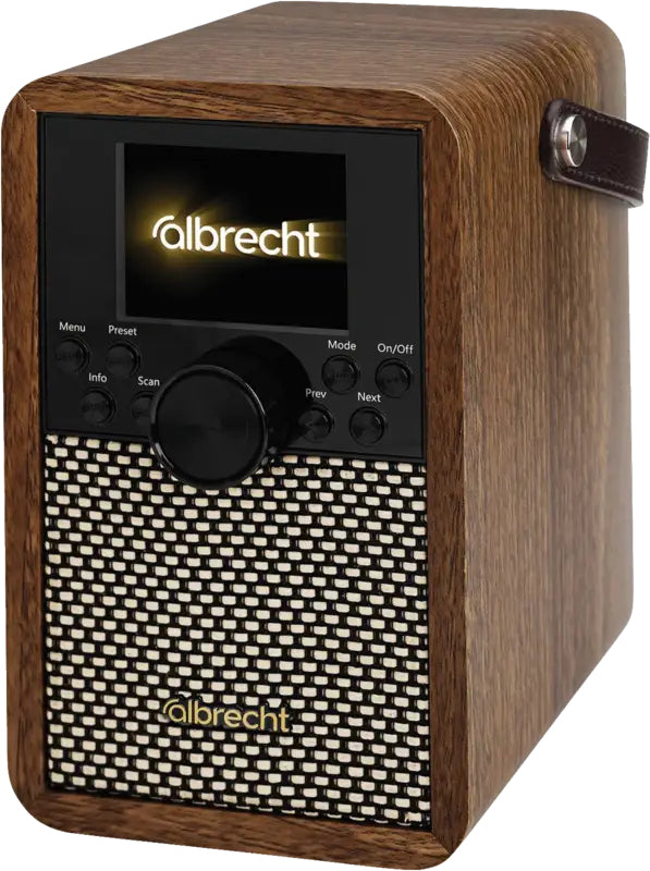 Albrecht DR 710 DAB+/FM Radio with ASA and Integrated Battery