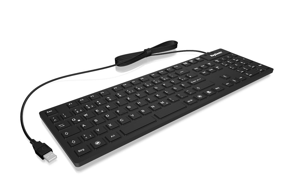 KeySonic Industrie-TAS, 105 Keys, USB, BK, KSK-8030 IN(DE)