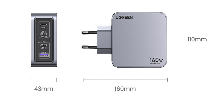 Ugreen Nexode Pro Wall Charger 160W