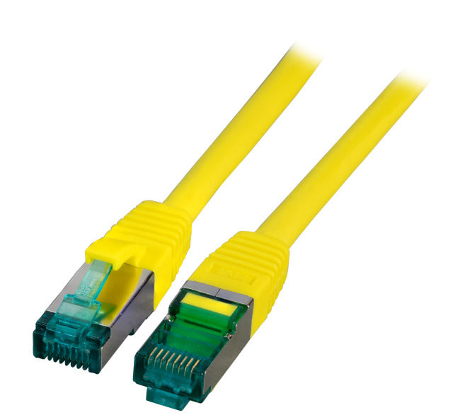 EFB RJ45 Patch Cable S/FTP Cat.6A LSZH 25.00 m Yellow