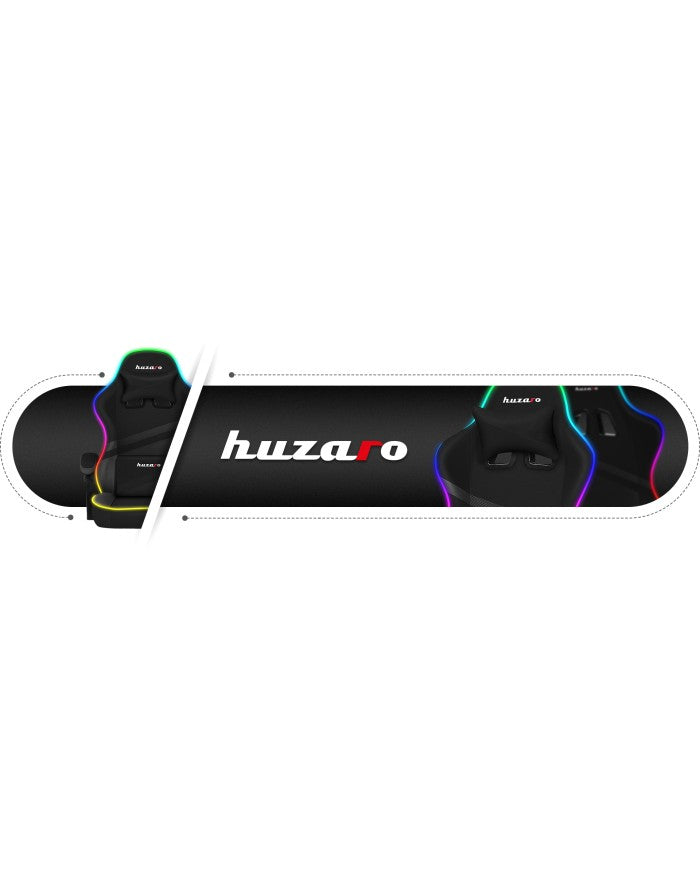 Καρέκλα gaming - Huzaro Force 4.4 RGB Μαύρη