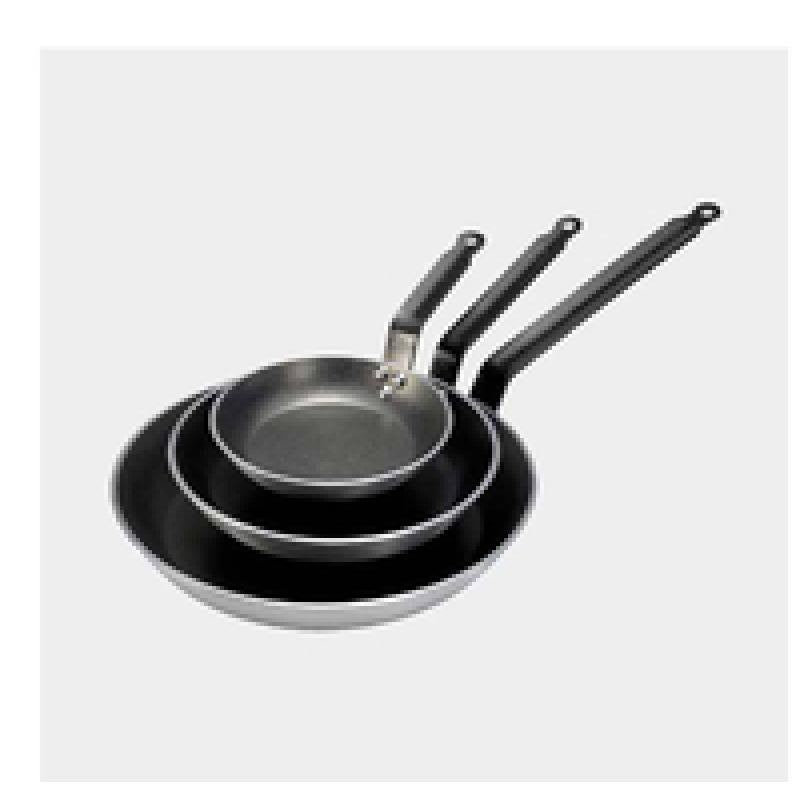 De Buyer Non-Stick NonStick Aluminium Induction Frying Pan Choc Resto 24cm (8480 24) deBuyer24) deBuyer 24)