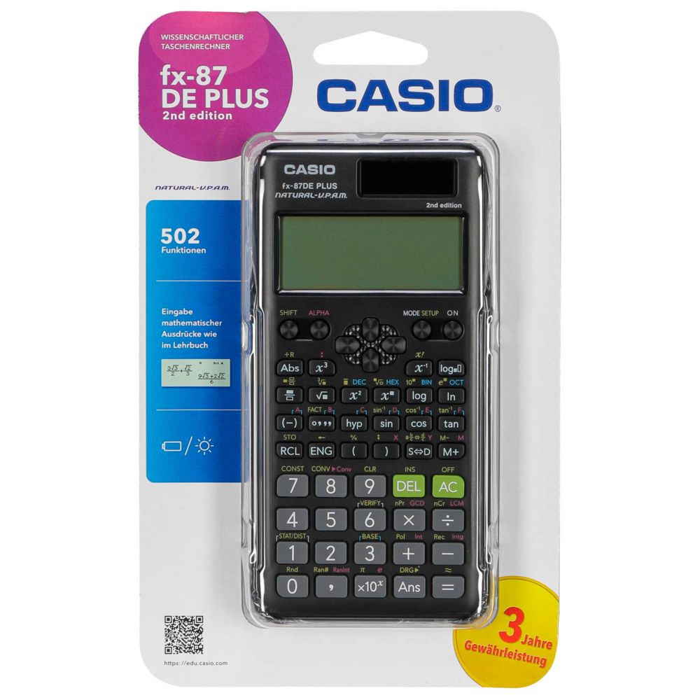 Casio FX-87DE Plus 2η Έκδοση