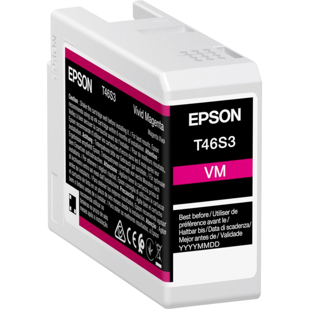 Epson Ink Cartridge Viv. Magenta T 46S30N 25 ml Ultrachr. Pro 10