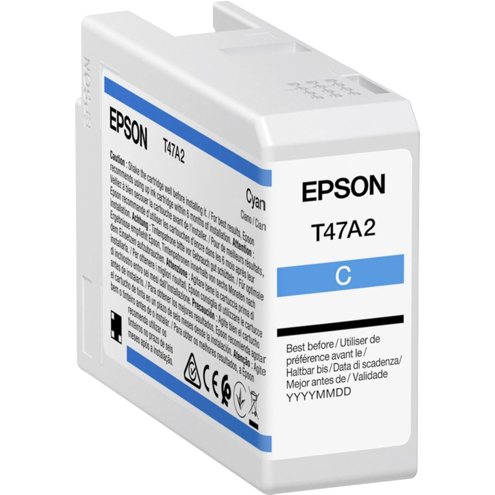 Epson Ink Cartridge Cyan T47A2 50ml Ultrachrome Pro 10