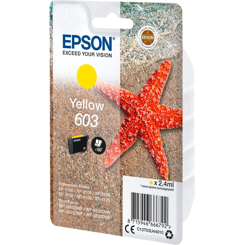 Epson Ink Cartridge Yellow 603 T03U4