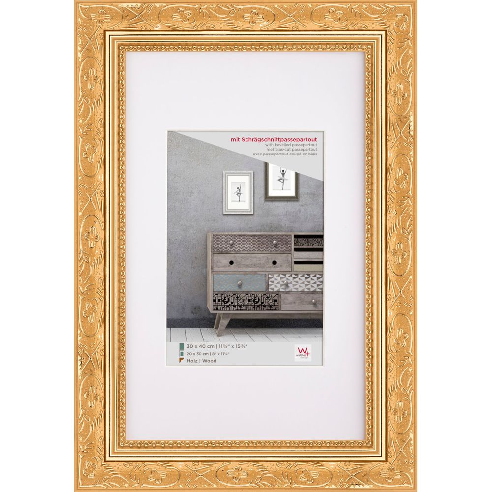 Walther Barock 30x40 Ξύλινο Κάδρο Χρυσό CR040G