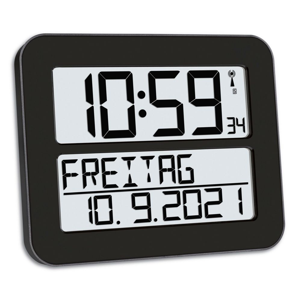 TFA 60.4512.01 Μαύρο Χρονόμετρο TIMELINE MAX