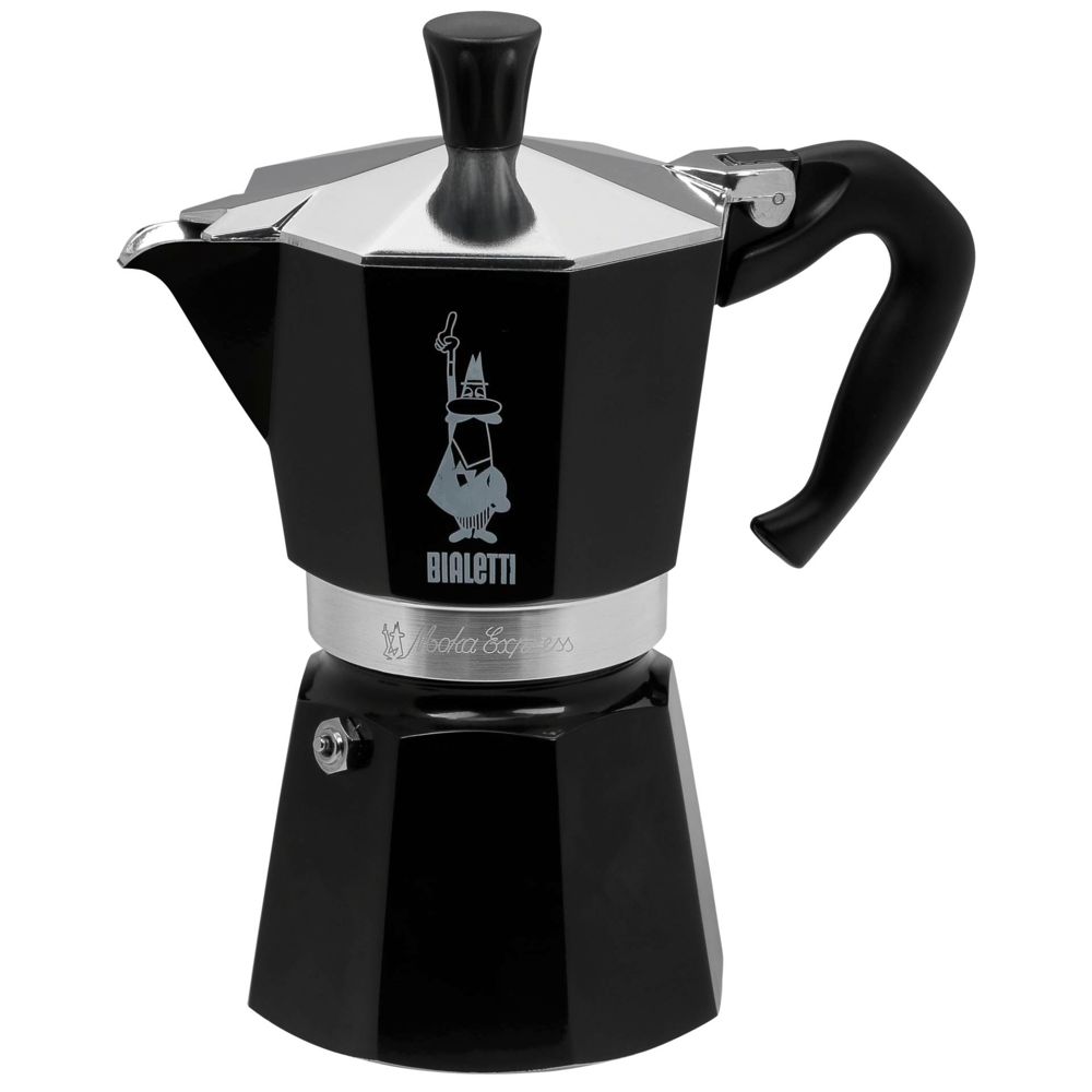 Bialetti Moka Express 6TZ Νέα Μαύρη