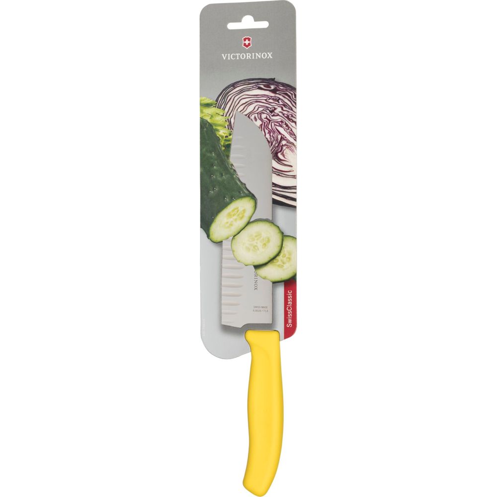 Victorinox Swiss Classic Santokumesser 17cm κιτρινο