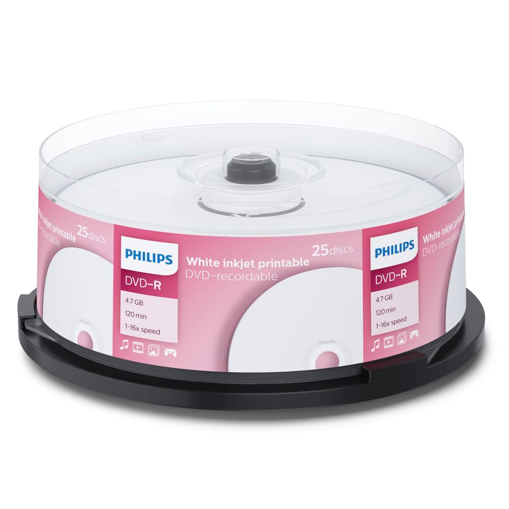 Philips DVD-R 4,7GB 16x IW SP - 25 Pack