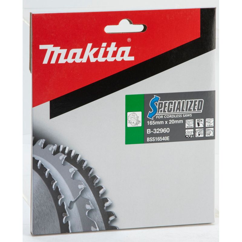 Λειαντική Λεπίδα Makita Ειδική 165x20x40Δ
