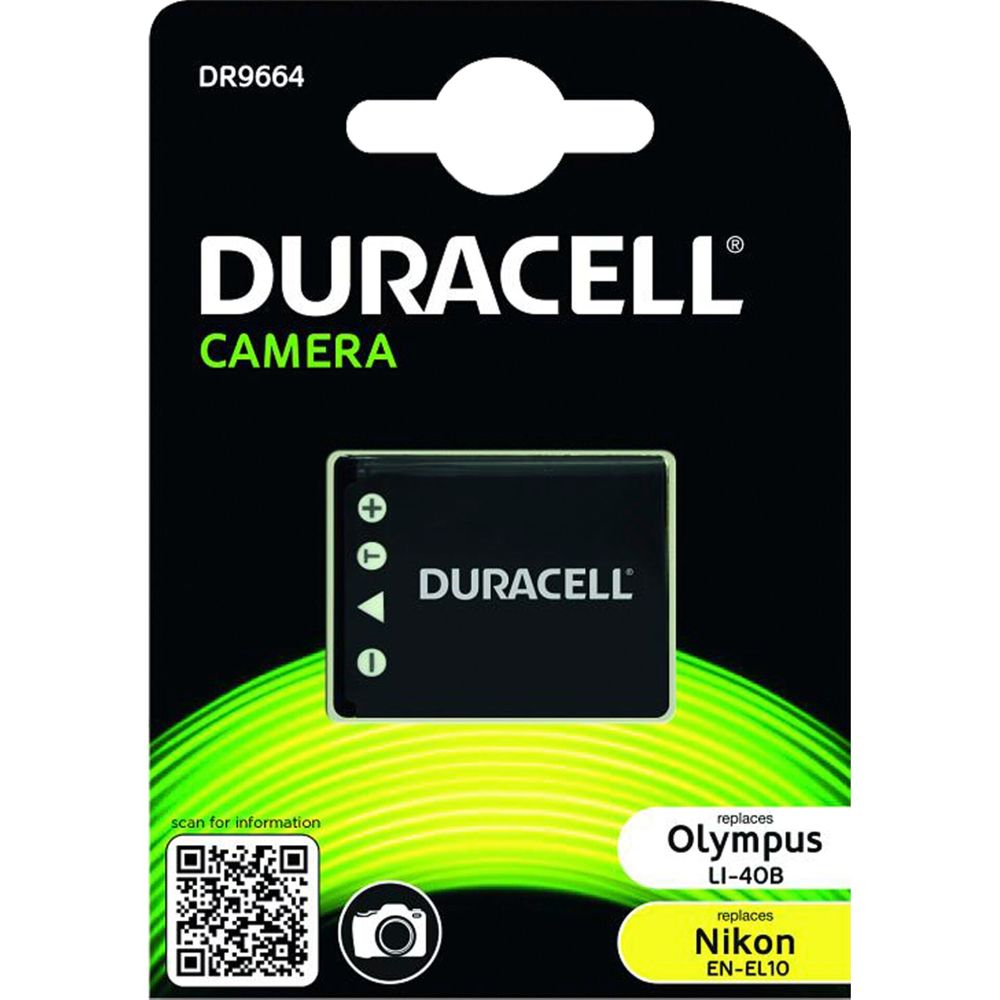 Duracell Li-Ion 700 mAh Μπαταρία για Olympus Li-40B & Nikon EN-EL10