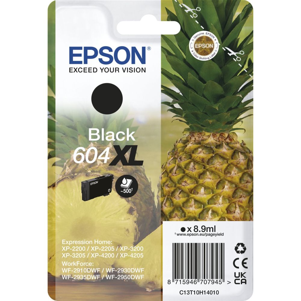 Epson Ink Cartridge Black 604 XL T 10H1