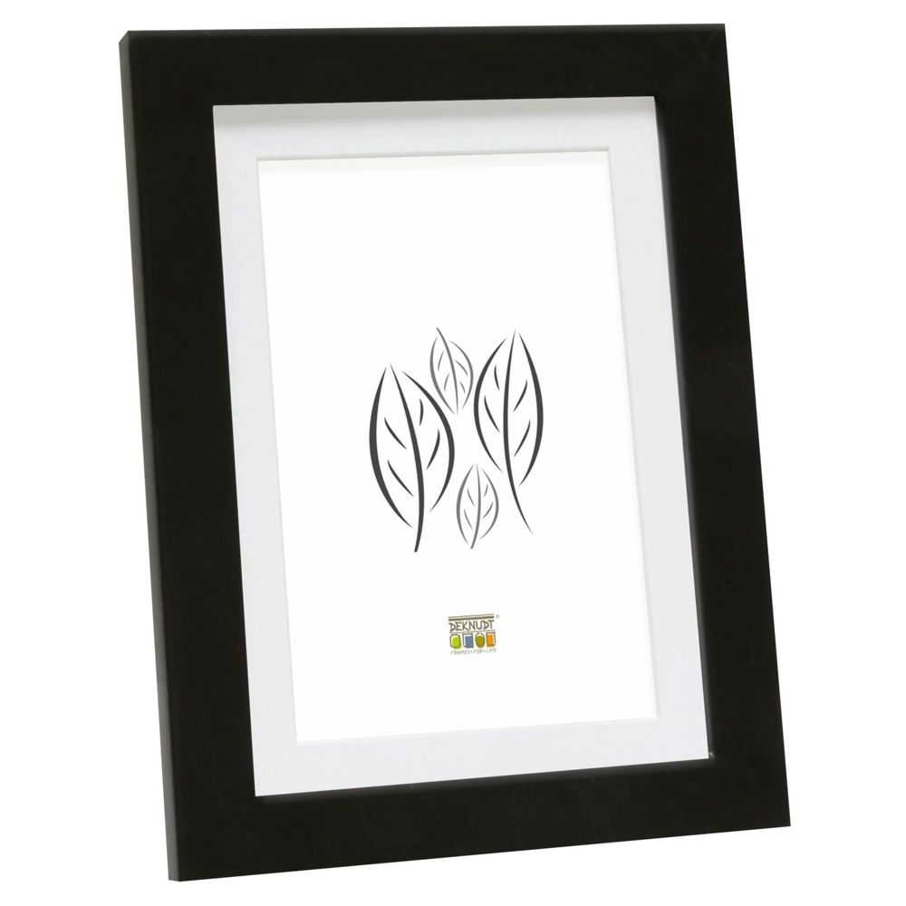 Κορνίζα Deknudt S66KF2 P1 15x20 Μαύρη με Passepartout