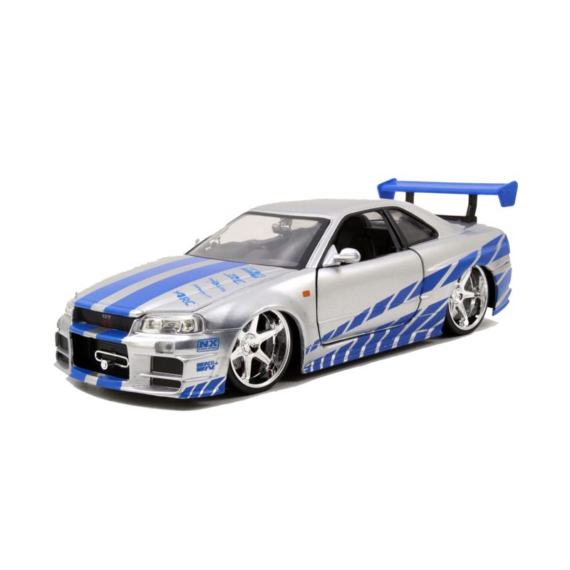 Jada Fast & Furious 2002 Nissan Skyline 1:24 Scale Model