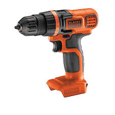 Black+Decker Akku-Bohrschrauber BDCDD18N, 18Volt (orange/schwarz, ohne Akku und Ladegerät)