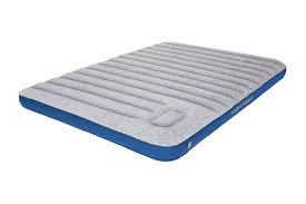 High Peak Air Bed Cross Beam Double 40045 (Γκρι/Μπλε)
