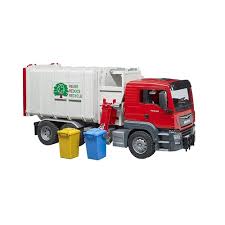 BRUDER MAN TGS Seitenlader Müll-LKW