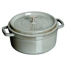 Staub La Cocotte 20cm round, Graphite Grey, Cast Iron