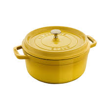 Staub La Cocotte 24cm round, Citron, Cast Iron
