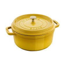 Staub La Cocotte 26cm Round, Citron, Cast Iron