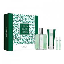 Caron Pour un Homme de Caron EDT 125 ml + SG 75 ml + EDT MINI Le Matin 5 ml + EDP MINI Le Soir 5 ml