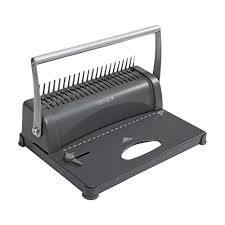 GENIE Spiralbindegerät CB-850 inkl. Plastikbinderücken sw