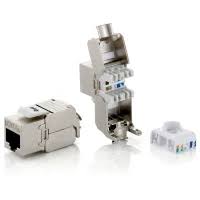 Equip Keystone Jack geschirmt Cat6A LSA Prem. wzf.8Stk sil Polybeutel