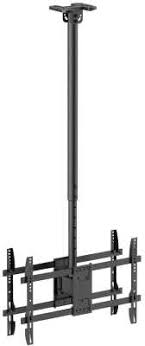 Equip Deckenhalterung 43"-86"/2TFT 50Kg Rücken->Rücken sw lite Retail