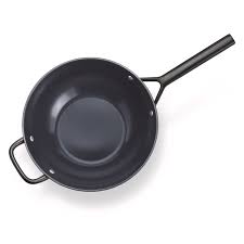 ZWILLING Milano Wok with Glass Lid 30 cm, Black