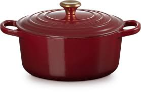 Le Creuset Signature Bräter rund 22 cm rot