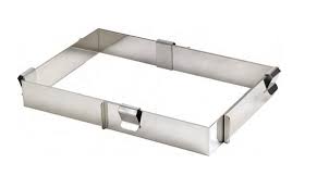 De Buyer Patisserie Frame steel adjustable max 56-84 cm rectang.