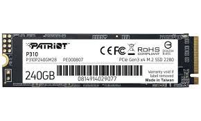 Σκληρός Δίσκος SSD Patriot P310 240GB M.2 2280