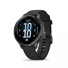Garmin Venu 4 3,05 εκ. (1,2") AMOLED ψηφιακό ρολόι 41 χιλιοστών 390 x 390 pixels με οθόνη αφής Μαύρο Wi-Fi GPS (δορυφορικό)