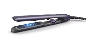 Επαγγελματικό εργαλείο styling μαλλιών Philips σειρά 7000 BHS752/00 Ίσιωμα μαλλιών θερμαινόμενο, ζεστό μωβ, καλώδιο 2 μέτρα