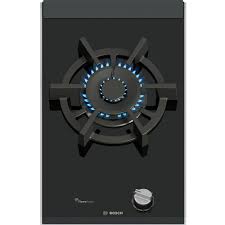 Εντοιχιζόμενη Εστία Αερίου Bosch Serie 8 PRA3A6I10 Μαύρη, 30 εκ., 1 Ζώνη