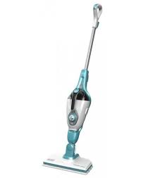 Ατμοκαθαριστής Black & Decker FSMH1321 με λειτουργία σφουγγαρίσματος, 0,5 λίτρα, ισχύς 1300 W, μπλε και λευκός
