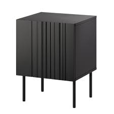 Cama Bedside table 2 pcs ISLA 44,5x40x59 black matt
