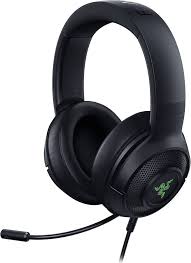Razer Kraken V3 X RGB Wired Black - wired gaming headphones - REFURBISHED (black)