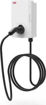 ABB Terra AC W11-G5-R-V2-0 Charging Station: Terra AC Wallbox 11 kW, Type 2, 5 Meter Cable, 3-Phase/16 A with RFID, Version 2