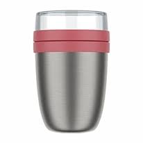 Mepal Thermo-Lunchpot Ellipse Stainless Steel Vivid Mauve, 500+200ml