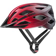 Bicycle helmet UVEX I-vo 2 56–60 cm, red/black matt