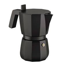 Alessi Mokka Espresso Machine DC06/6 B Black