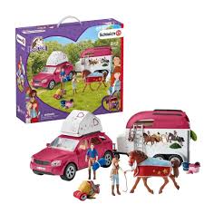 Schleich Horse Club 42535 Horse Adventure w. Car & Trailer